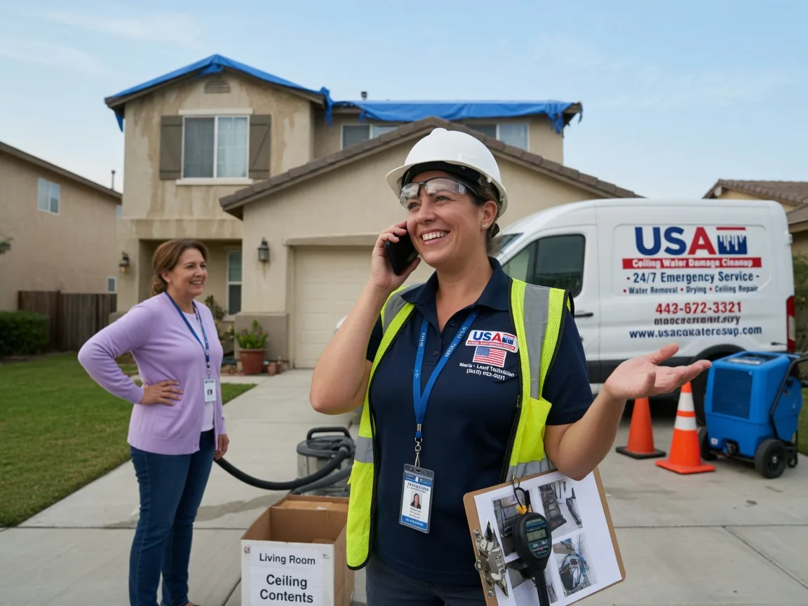 Ceiling Water Damage Restoration Gibson City, IL FAQs